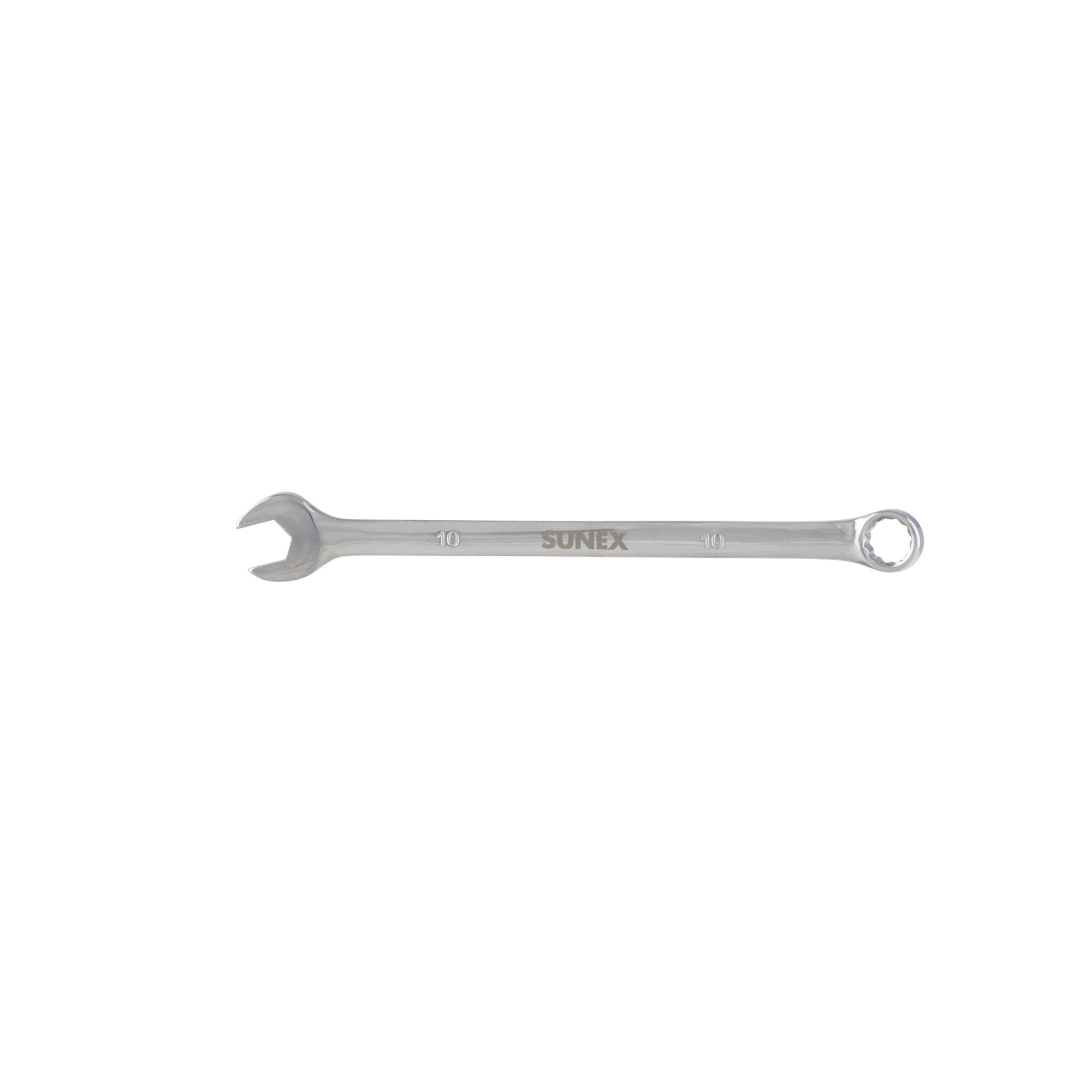 Sunex Tools Full Polish Combination Wrench — 10mm, Model# 991710MA